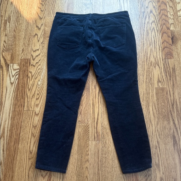 PILCRO navy high rise, skinny corduroy jeans - Picture 4 of 5